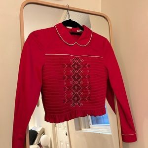 Miu Miu Prairie Blouse
